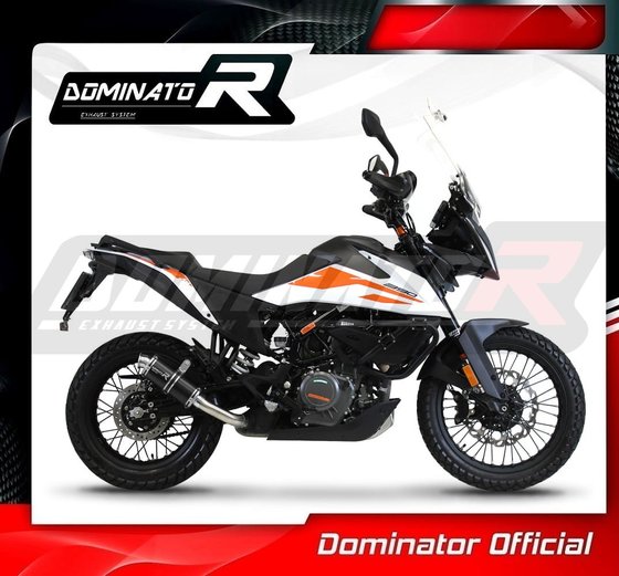 KT061DCBL-S Dominator exhaust silencer gp1 black