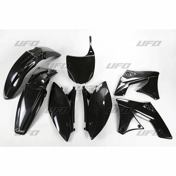 650-K212-001 UFO ufo plastikinis rinkinys 5 dalių, juodas, kxf250 09+12