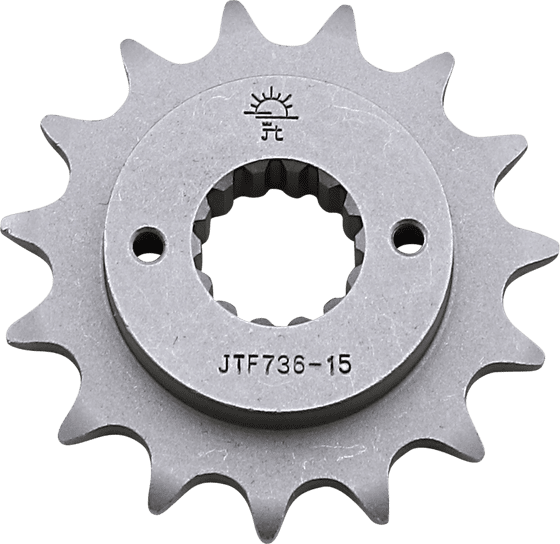 49015JT JT Sprockets priekinė žvaigždutė 15 dantukų žingsnis 520 jtf73615