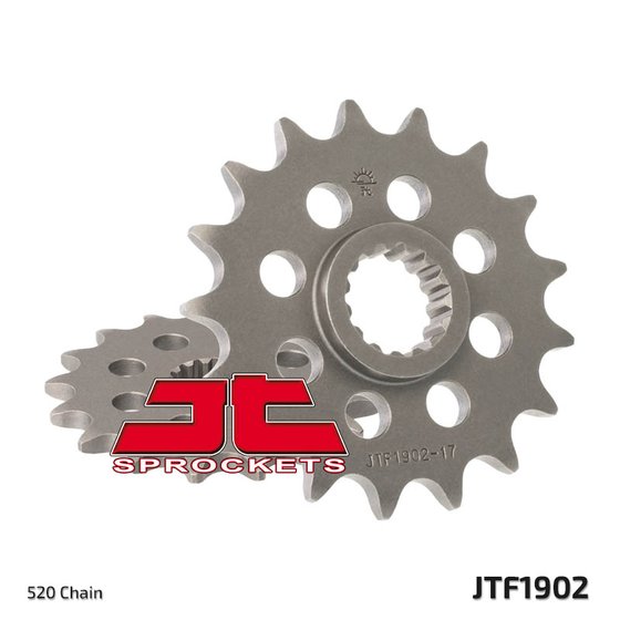 JTF1902 JT Sprockets plieninė priekinė žvaigždutė