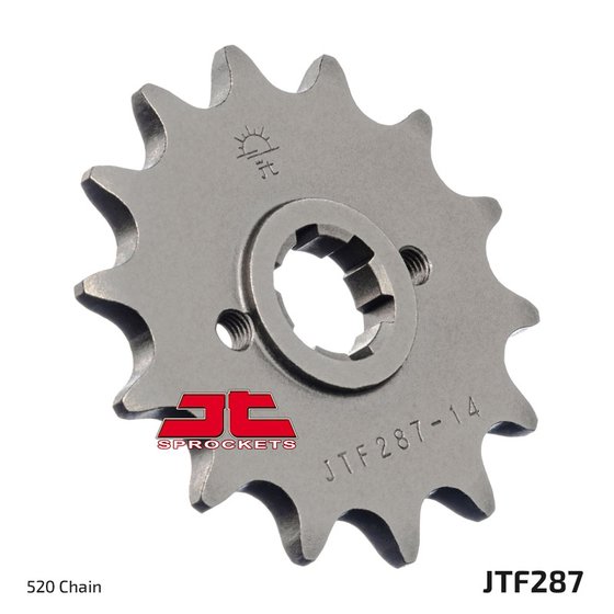 JTF287 JT Sprockets plieninė priekinė žvaigždutė