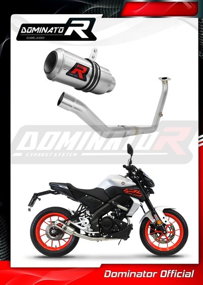 YA151DC-S Dominator full exhaust system silencer gp