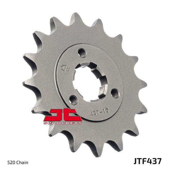 JTF437 JT Sprockets plieninė priekinė žvaigždutė