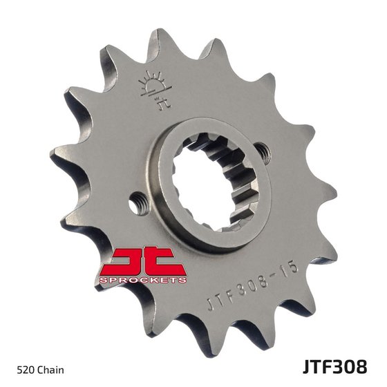 JTF308 JT Sprockets plieninė priekinė žvaigždutė