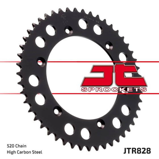 JTR828 JT Sprockets plieninė galinė žvaigždutė