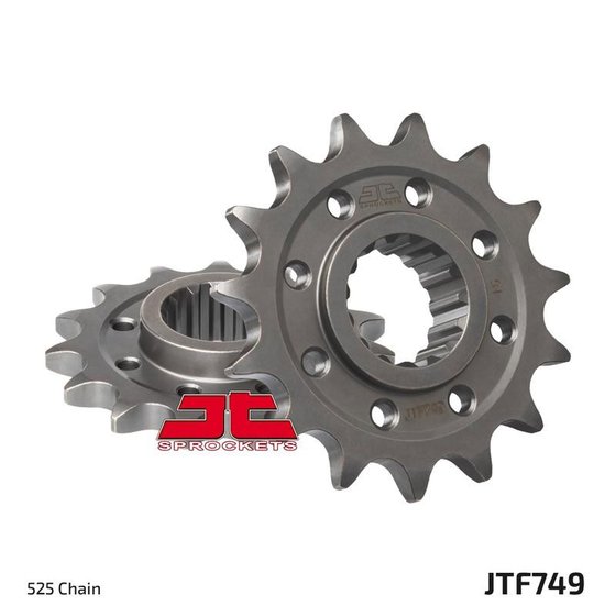 JTF749 JT Sprockets plieninė priekinė žvaigždutė