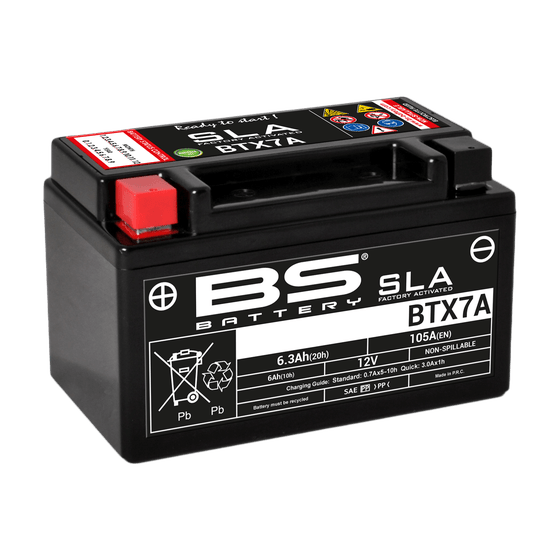 300672 BS BATTERY btx7a sla 12v akumuliatorius