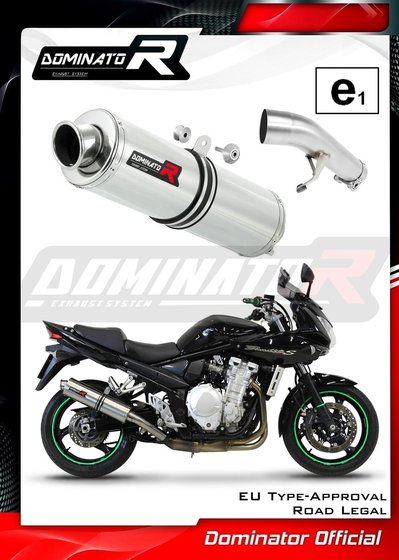 SU012DST-H Dominator eu approved exhaust silencer st