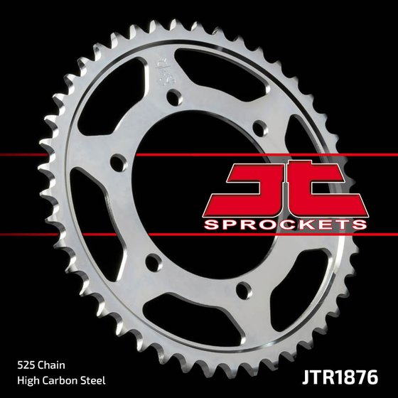 JTR1876 JT Sprockets plieninė galinė žvaigždutė