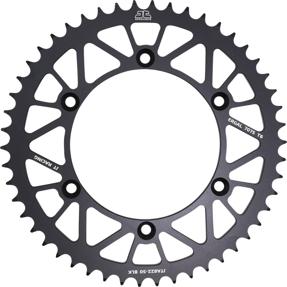 JTA822BLK JT Sprockets "racelite" aliuminio galinė lenktyninė žvaigždutė