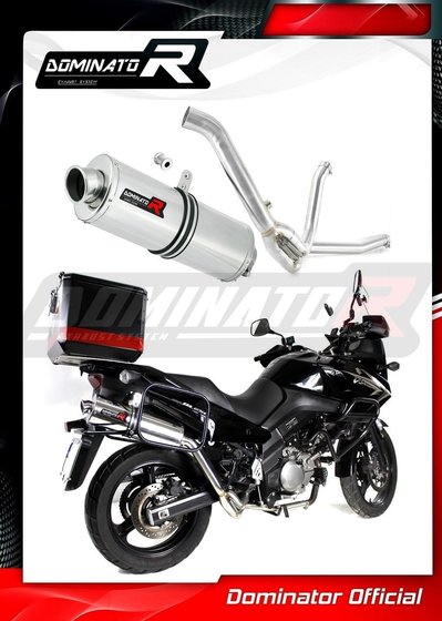 SU055DA-S Dominator exhaust silencer muffler ov