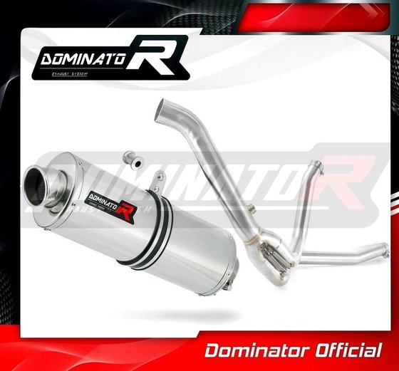 SU055DA-S Dominator exhaust silencer muffler ov