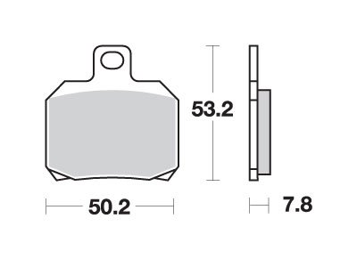 157CT SBS stabdžių kaladėlės carbon tech