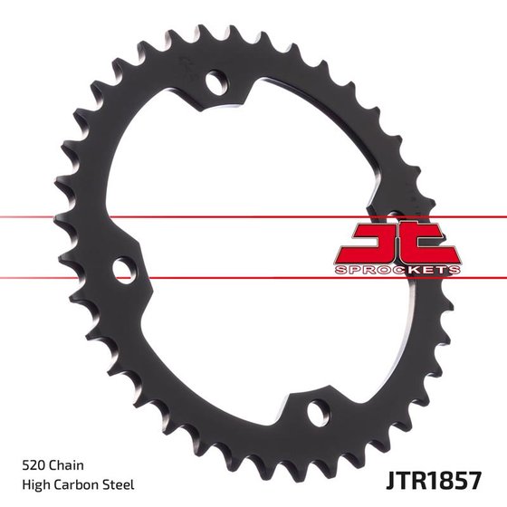 458836JT JT Sprockets galinė žvaigždutė 36 dantukų žingsnis 520 jtr185736