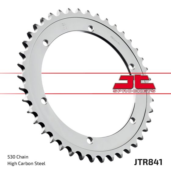 JTR841 JT Sprockets plieninė galinė žvaigždutė