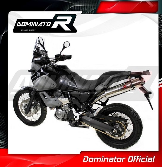 YA033DST-S Dominator exhaust silencer round