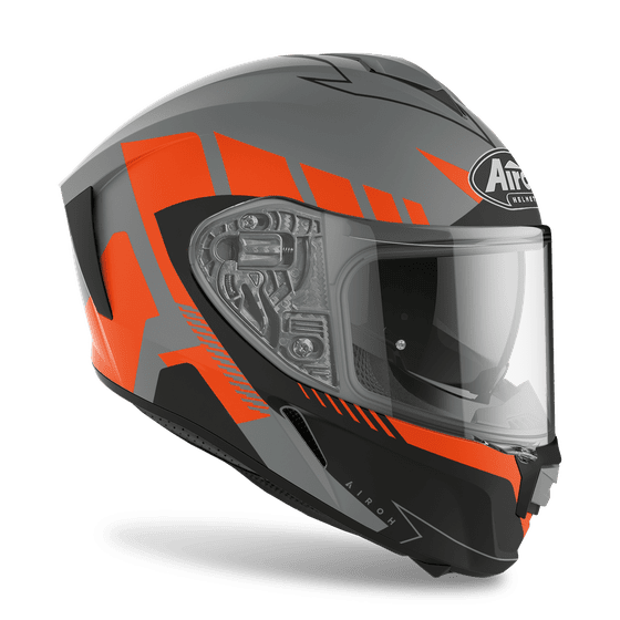 57-2253 AIROH spark rise orange matt