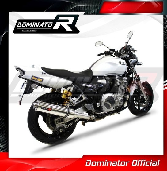 YA119DST-S Dominator exhaust silencer round