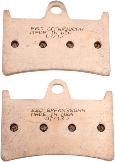 GPFAX380HH EBC gpfax stabdžių trinkelės