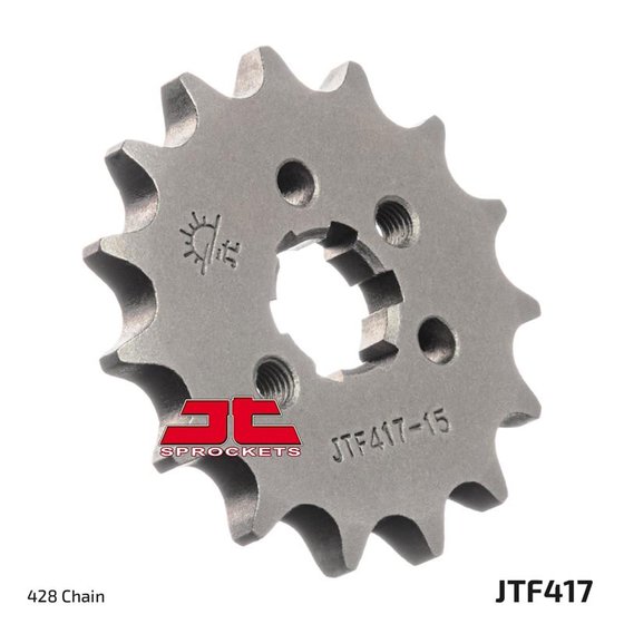 51714JT JT Sprockets priekinė žvaigždutė 14 dantų žingsnis 428 jtf41714