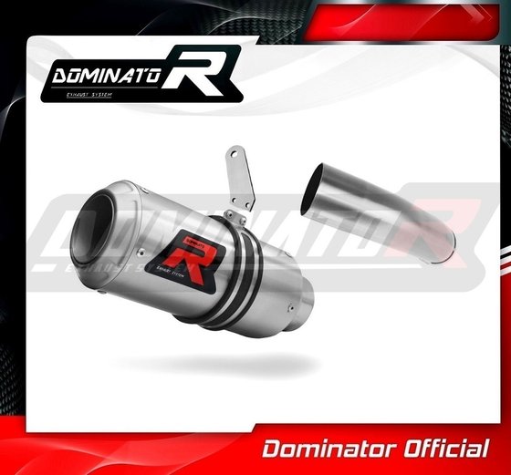 KA070DC-H Dominator homologated exhaust silencer gp