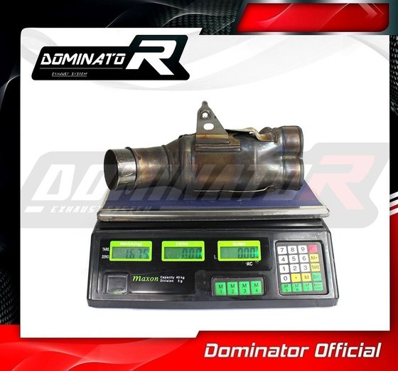 HO097D Dominator exhaust cat eliminator decat