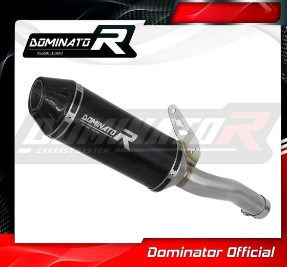 SU099DFBL-S Dominator exhaust silencer hp3 black