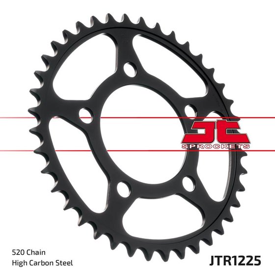 JTR1225 JT Sprockets plieninė galinė žvaigždutė