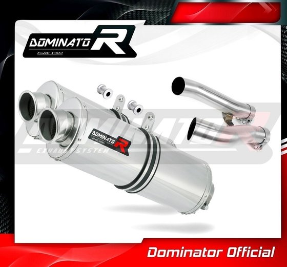 YA028DA-S Dominator exhaust silencer oval