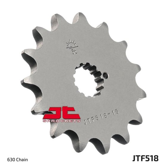 JTF518 JT Sprockets plieninė priekinė žvaigždutė