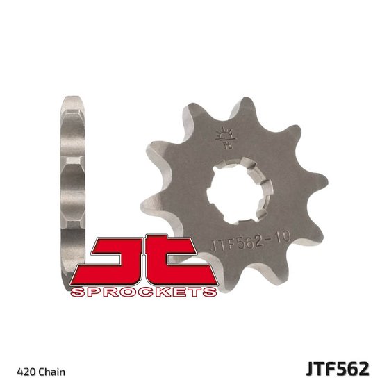 JTF562 JT Sprockets plieninė priekinė žvaigždutė