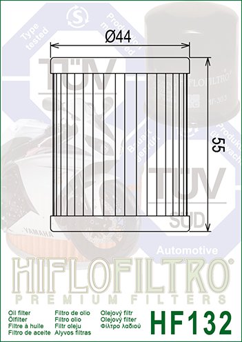 20-HF132 Hiflofiltro alyvos filtras