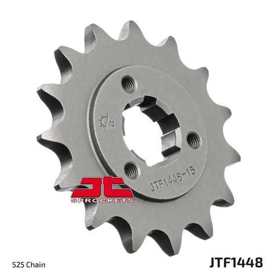 206915JT JT Sprockets priekinė žvaigždutė 15 dantukų žingsnis 525 jtf144815