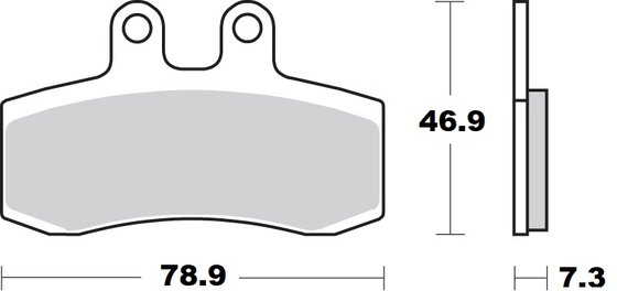 235-411704 MOTO-MASTER stabdžių kaladėlės roadpro ceramic