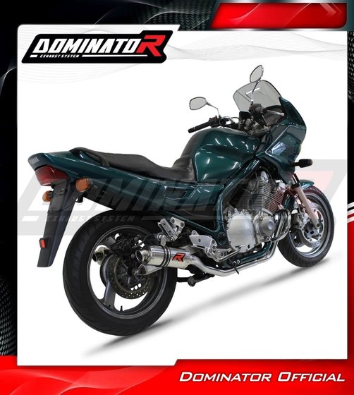 YA016DFSC Dominator full exhaust system collector silencer gp1 + db killer