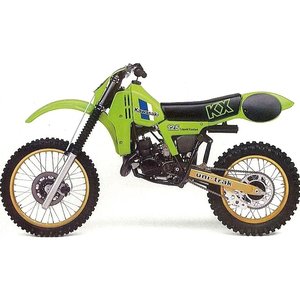 1982 - 1983 KAWASAKI KX 125