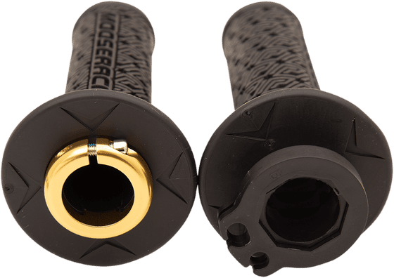 MOOSE RACING lock-on grips - black/gold