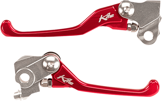 34.113.0.RO KITE set of clutch and brake levers (red)