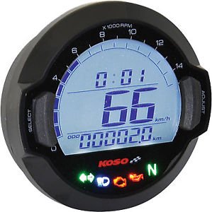 KOSO NORTH AMERICA multifunction speedometer and tachometer