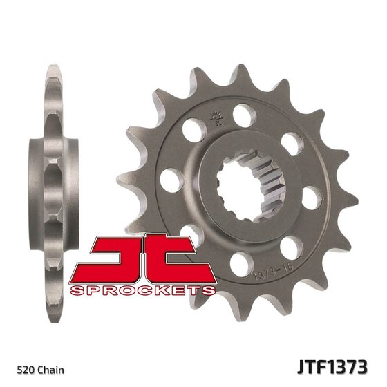 JTF1373 JT Sprockets steel front sprocket