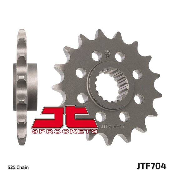 207815JT JT Sprockets front sprocket 15tooth pitch 525 jtf70415