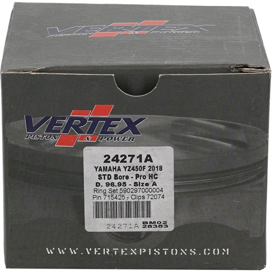 24271 Vertex forged high compression piston kit