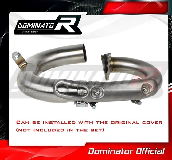 YA108DG Dominator exhaust header pipe