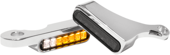 HBTSFLH0913-CPL HEINZ BIKES led turn signals for harley davidson flh 2009-2013