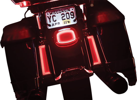 2910 KURYAKYN tracer red taillight