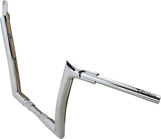 808012 FAT BAGGERS INC. chrome pointed top handlebar - 12 inch