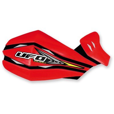 UFO claw handguards in red