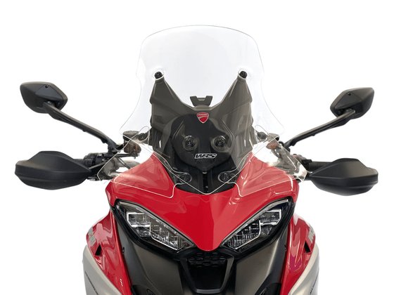 DU017T WRS touring windshield with multiple vents - clear