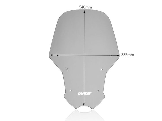 HO025F WRS touring windshield with smoke tint