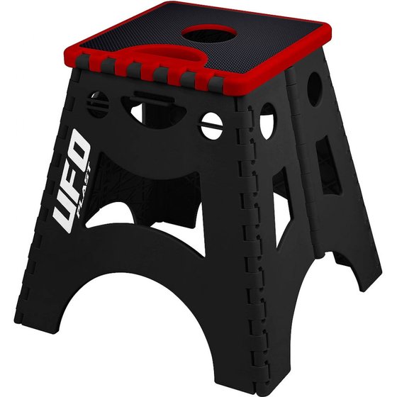 650-2428-B UFO ufo foldable bike stand black/red